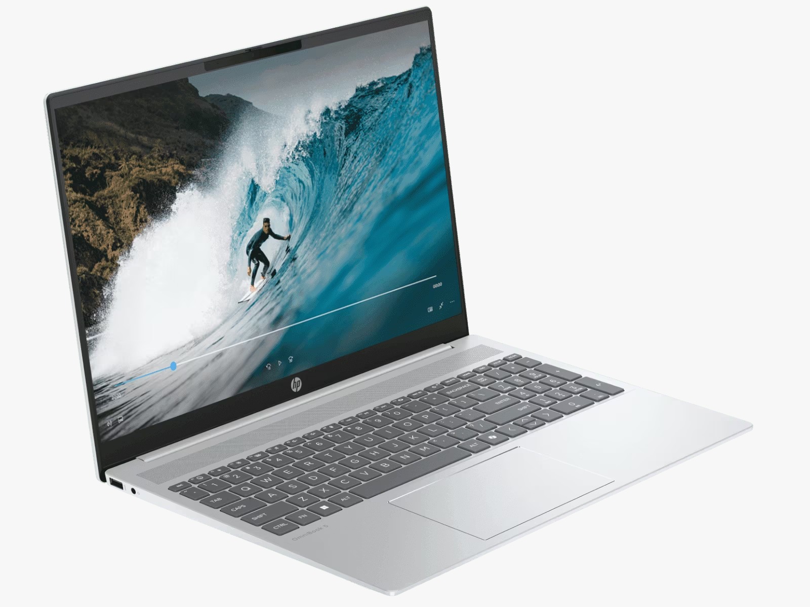 HP OmniBook 5 16-inch display laptop open view